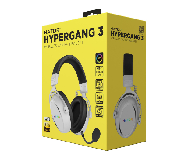 HATOR Hypergang 3 Wireless (białe) - 1335967 - zdjęcie 7